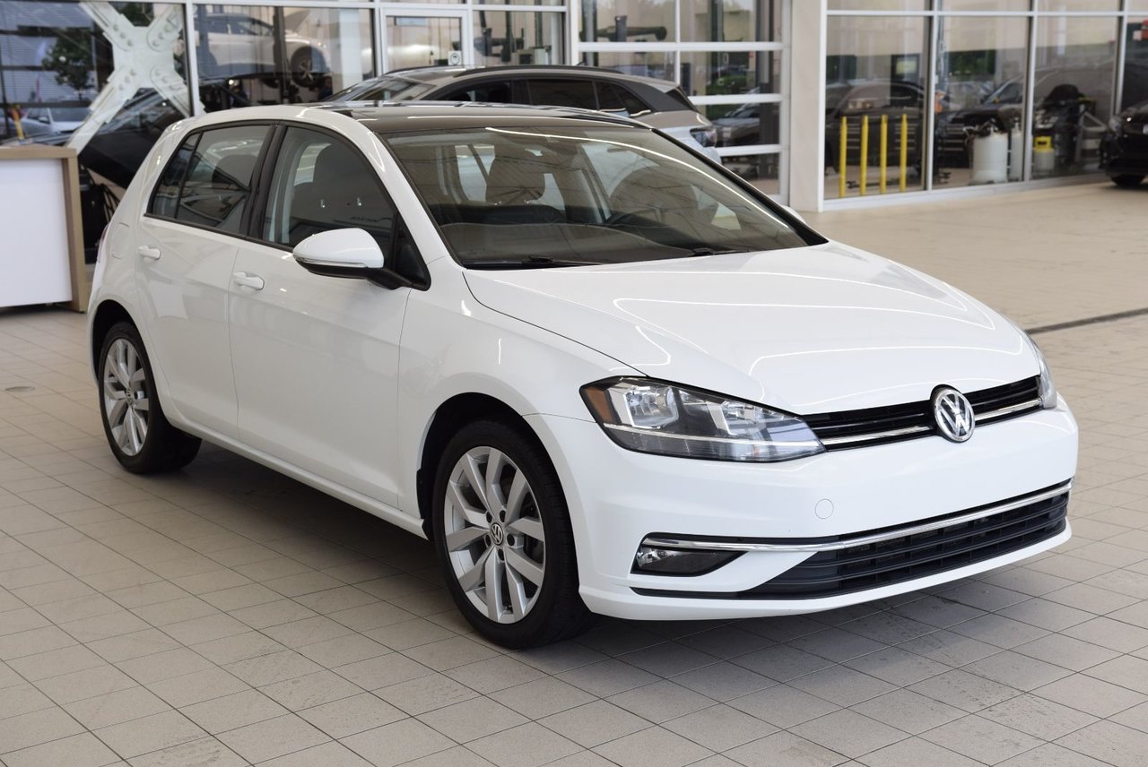 Volkswagen Golf HIGHLINE+CUIR+CAMERA+TOIT 2021 AUBAINE+APP CONNECT+WOW