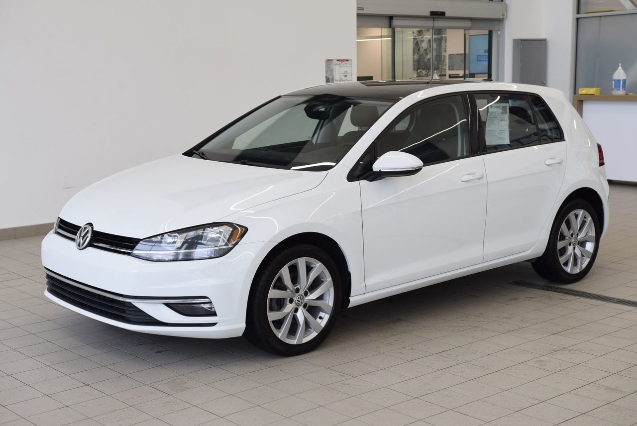 Volkswagen Golf HIGHLINE+CUIR+CAMERA+TOIT 2021 AUBAINE+APP CONNECT+WOW