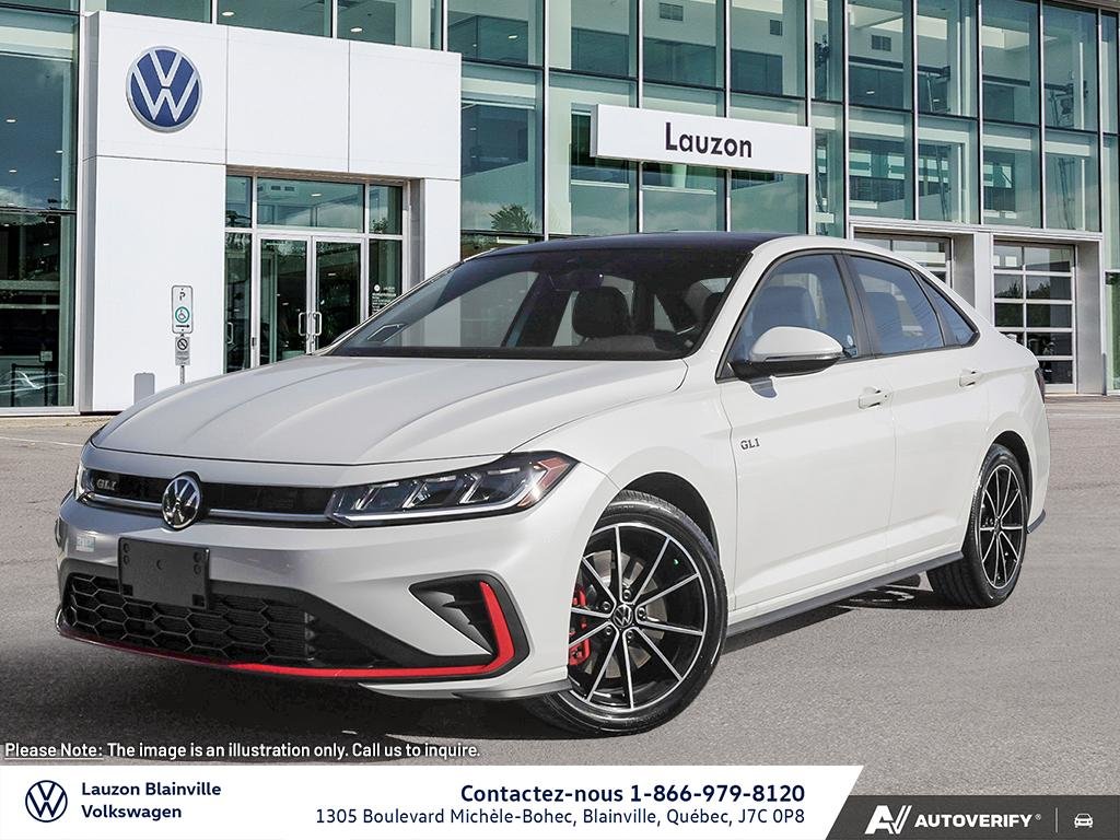 Oryx White Pearl 2026 Volkswagen Jetta GLI Sedan Front-Wheel Drive Automatic