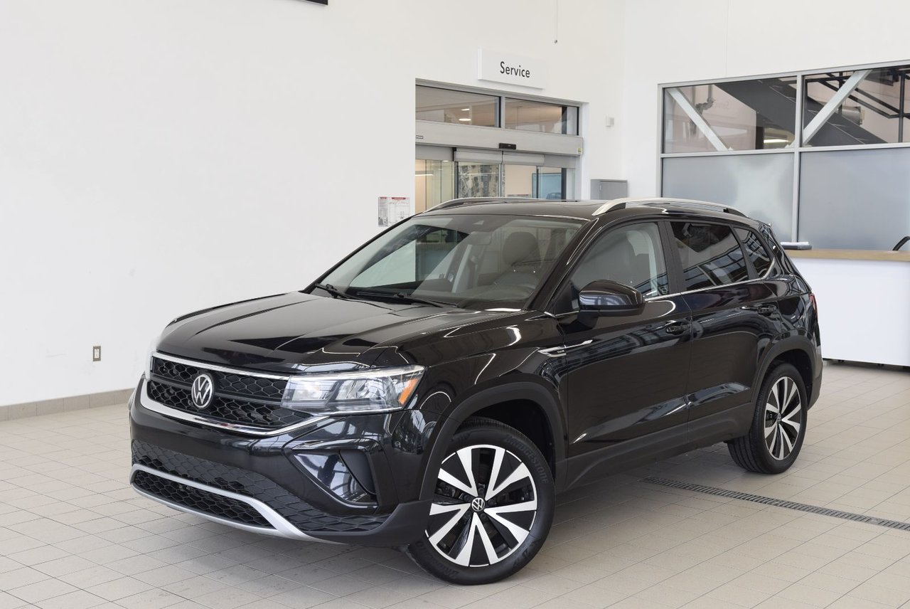 Black 2023 Volkswagen Taos SUV / Crossover  Automatic