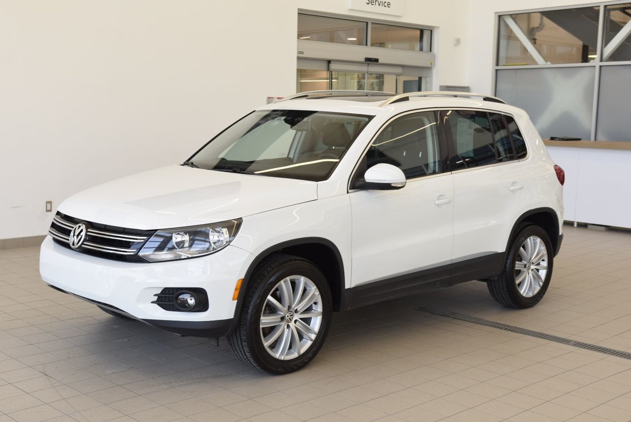 Volkswagen Tiguan COMFORTLINE+TOIT PANO+CUIR 2017 AWD+CAMERA+SANS CLÉ+WOW