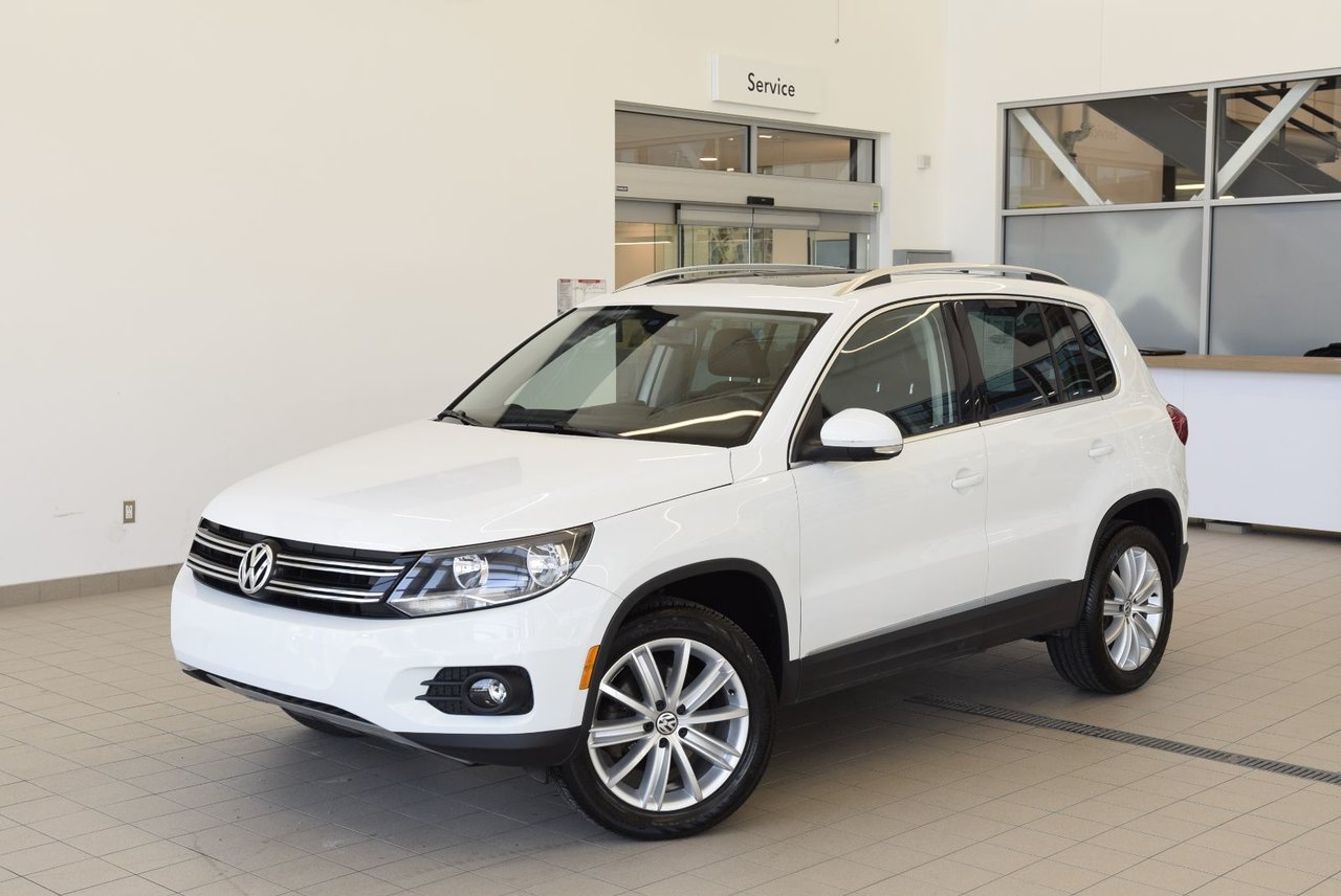 Volkswagen Tiguan COMFORTLINE+TOIT PANO+CUIR 2017 AWD+CAMERA+SANS CLÉ+WOW