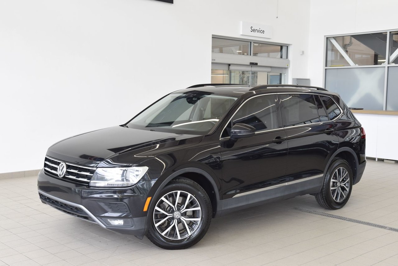 Volkswagen Tiguan COMFORTLINE+TOIT PANO+CUIR 2018 CAMERA+SANS CLÉ+BAS KILO+