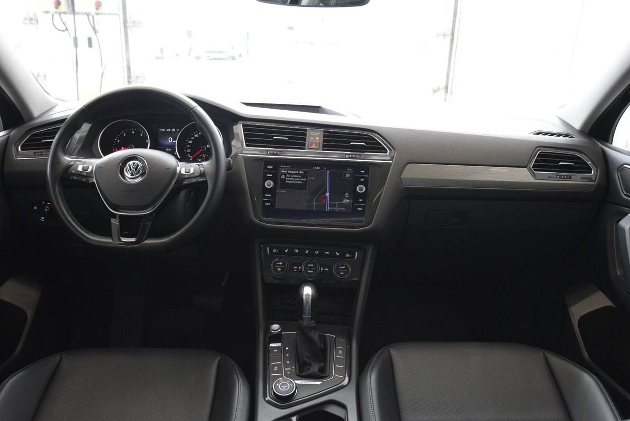 Volkswagen Tiguan COMFORTLINE+TOIT PANO+CUIR 2018 CAMERA+SANS CLÉ+BAS KILO+