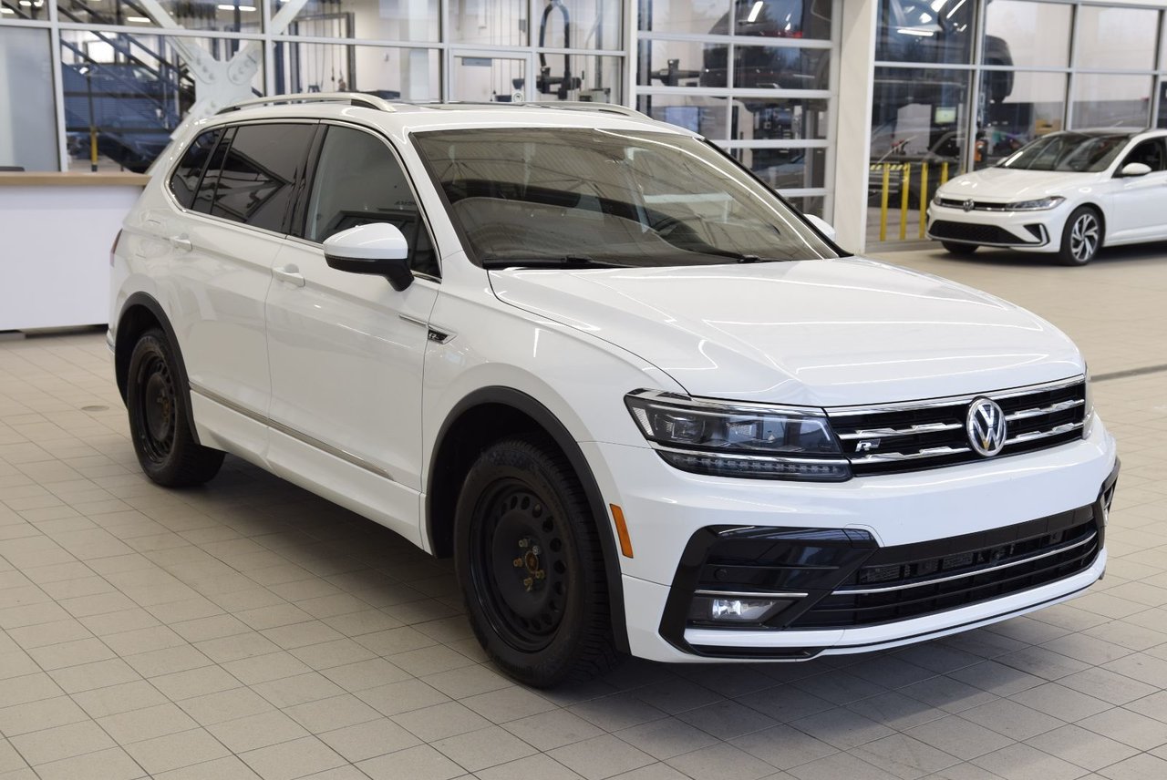 Volkswagen Tiguan HIGHLINE+R LINE+TOIT+CUIR+ 2021 LED+NAV+BAS KM+4MOTION+