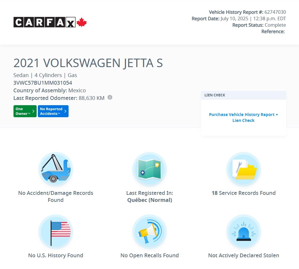 2021 Volkswagen Jetta Comfortline CARPLAY | CAMÉRA | BLUETOOTH | +++ Comfortline CARPLAY | CAMÉRA | BLUETOOTH | +++