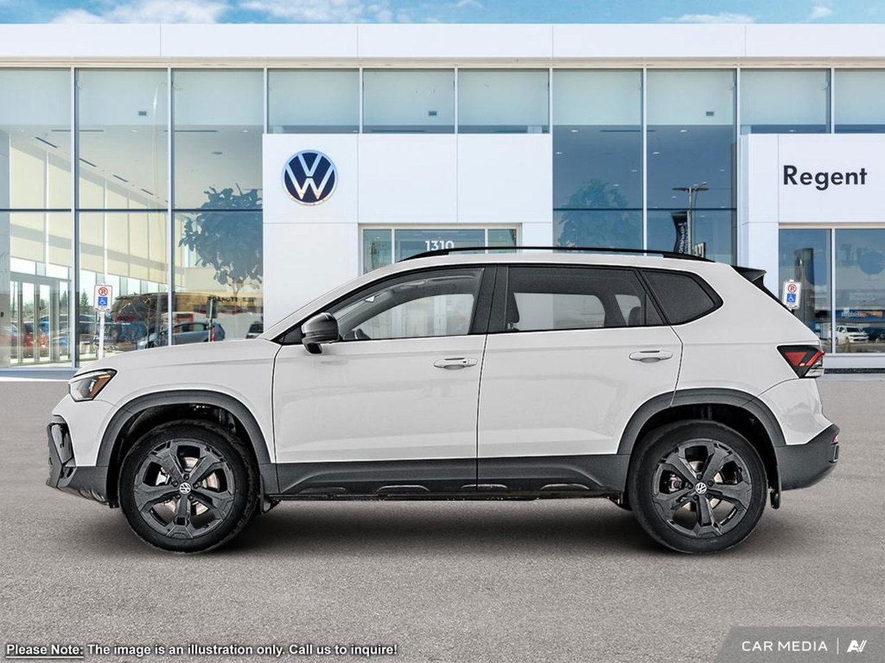 2025 Volkswagen Taos Comfortline Black Edition