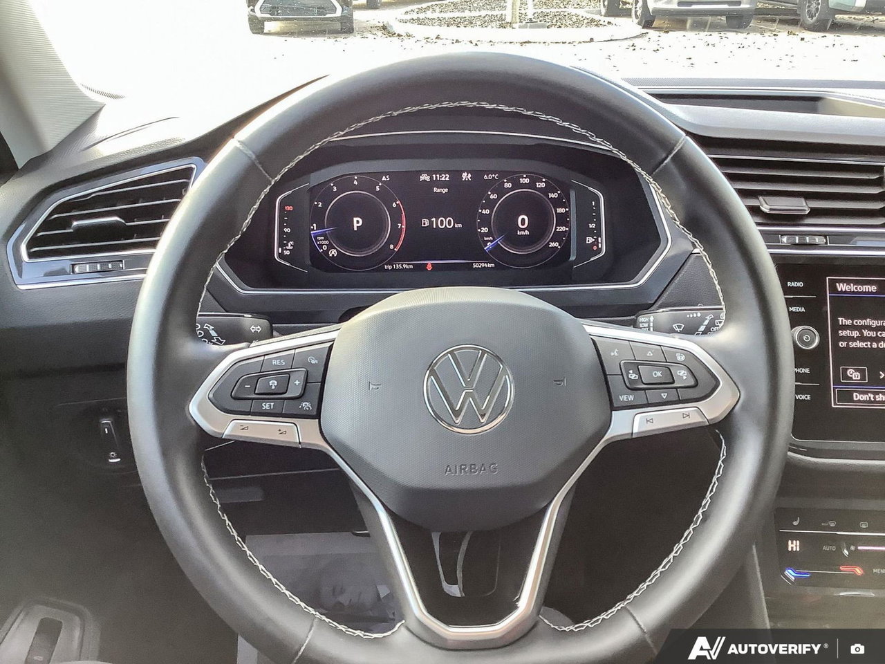 2022 Volkswagen Tiguan Comfortline | No Accidents | Sunroof Package