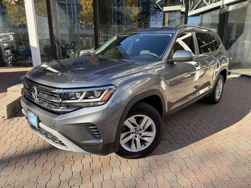 Gray (Platinum Grey Met) 2021 Volkswagen Atlas SUV / Crossover  Automatic