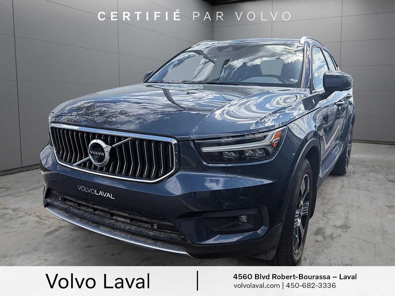 Denim Blue 2022 Volvo XC40 T5 Inscription AWD SUV / Crossover All-Wheel Drive Automatic