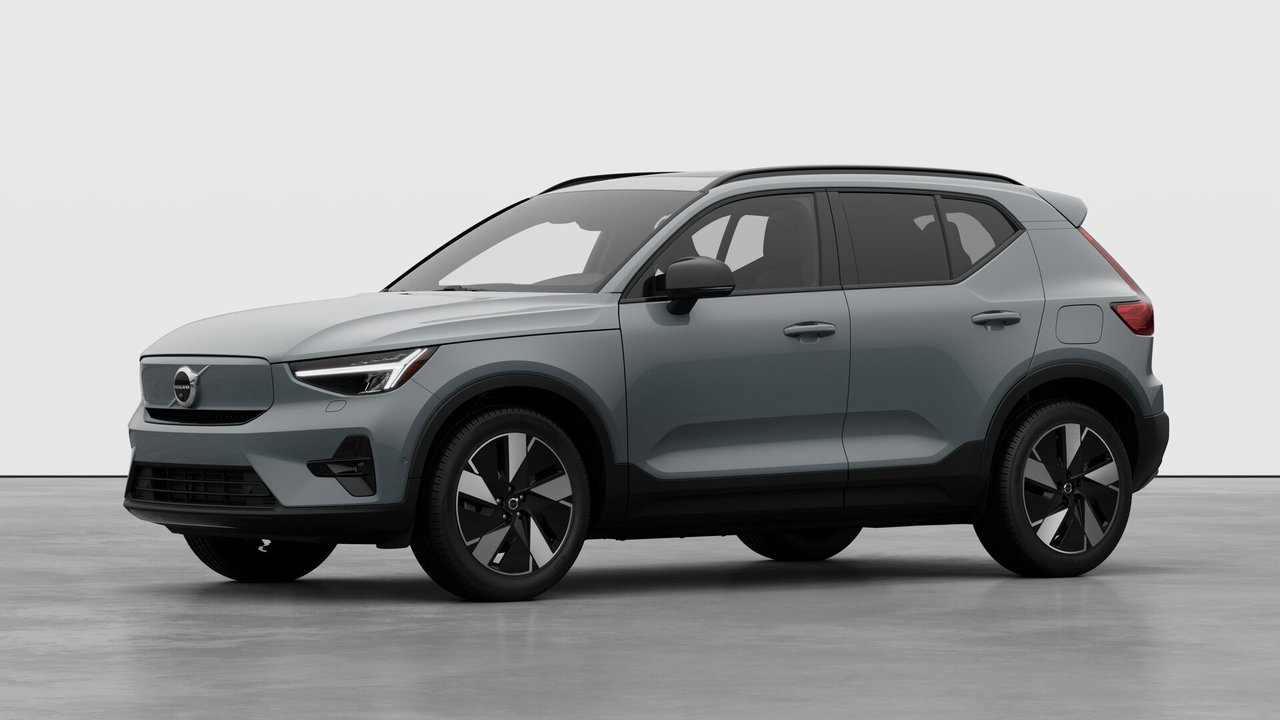 Gray (Gris vaporeux métallisé) 2026 Volvo EX40 SUV / Crossover All-Wheel Drive 1-Speed Automatic