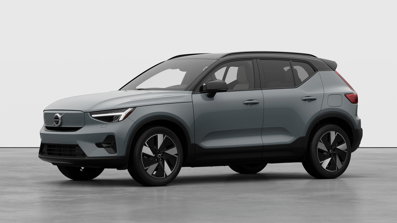 Gray (VAPOUR GREY METALLIC) 2026 Volvo EX40 SUV / Crossover All-Wheel Drive 1-Speed Automatic