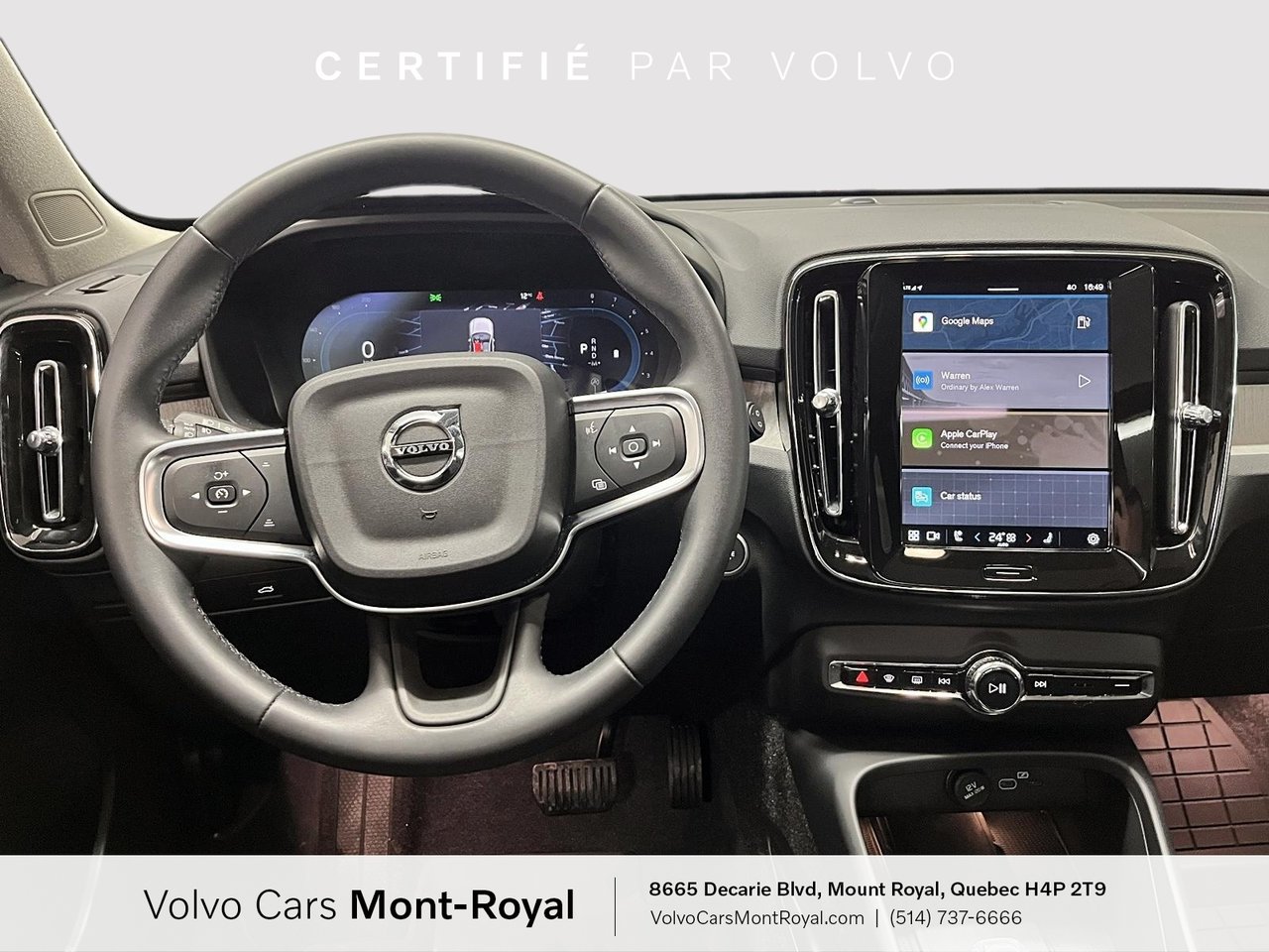 Volvo XC40 Plus Dark Theme 2025-9