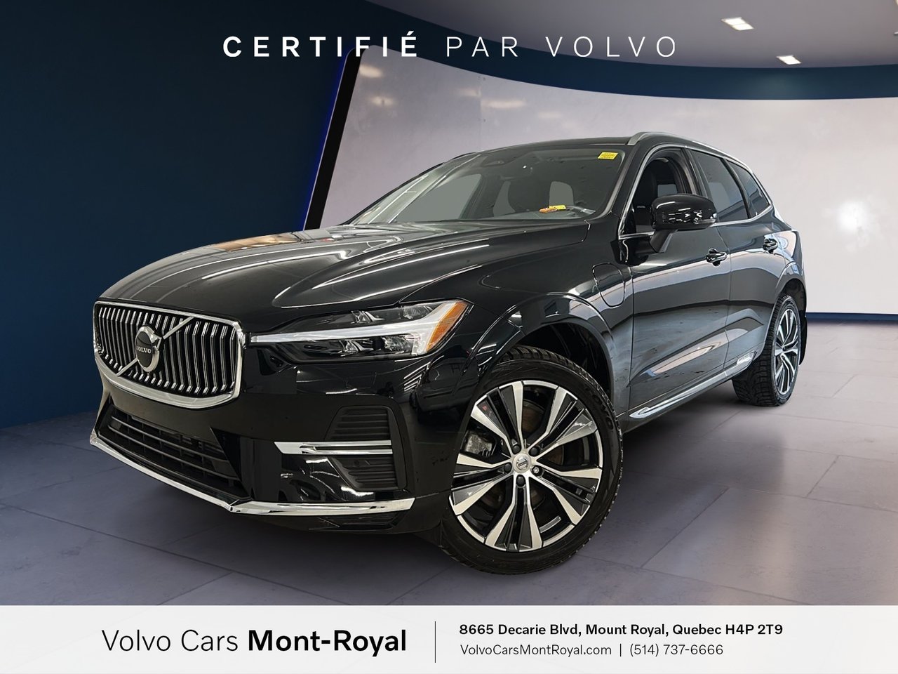 Onyx Black 2022 Volvo XC60 SUV / Crossover All-Wheel Drive Automatic