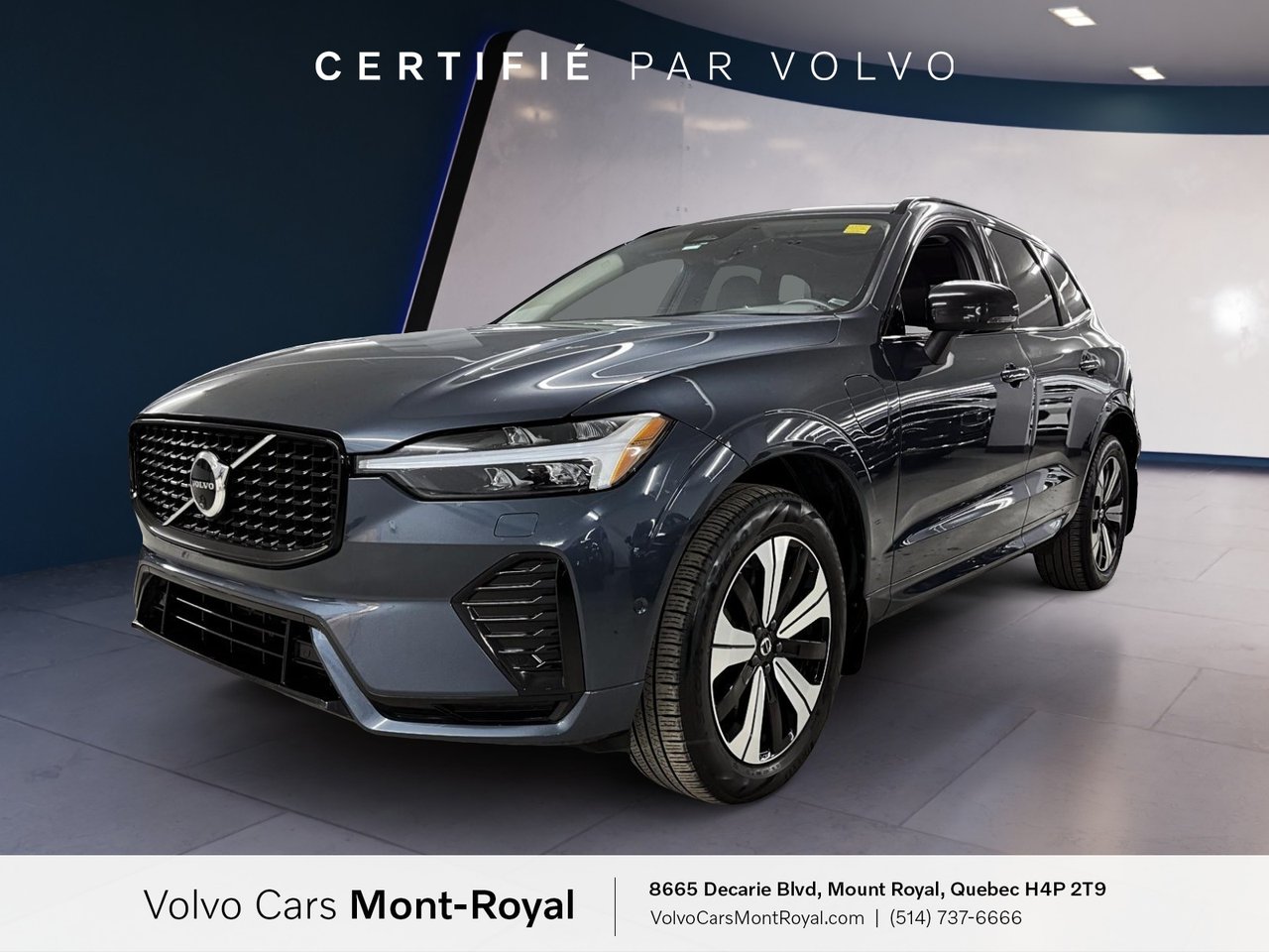 Denim Blue 2024 Volvo XC60 SUV / Crossover All-Wheel Drive Automatic