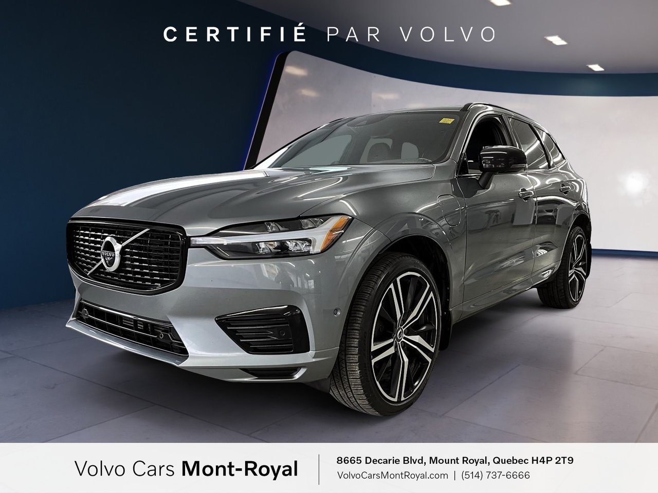 2021 Volvo XC60 R-Design Plug-In Hybrid T8-0