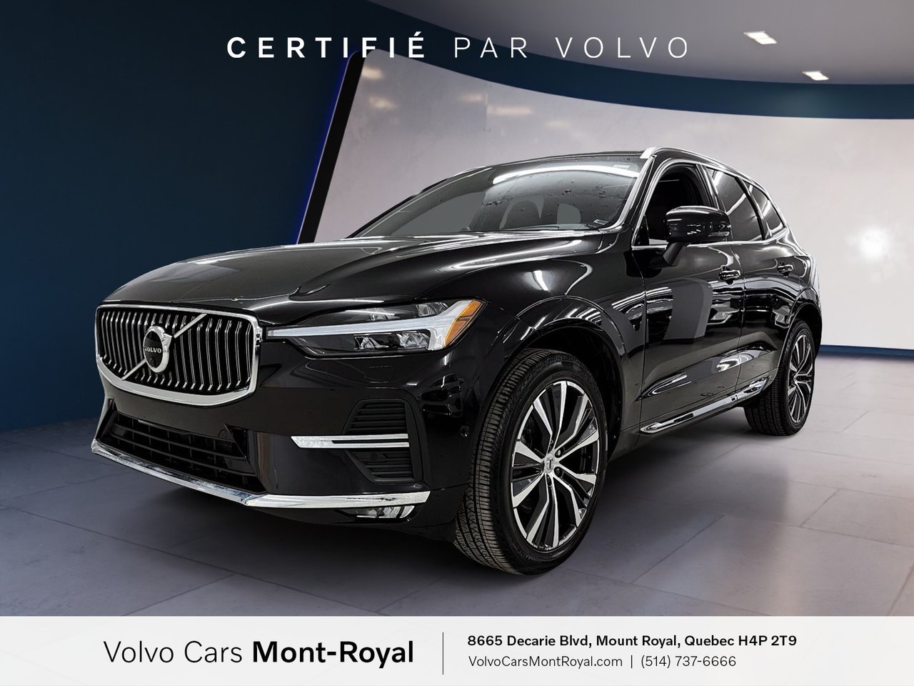 Onyx Black 2022 Volvo XC60 SUV / Crossover All-Wheel Drive Automatic