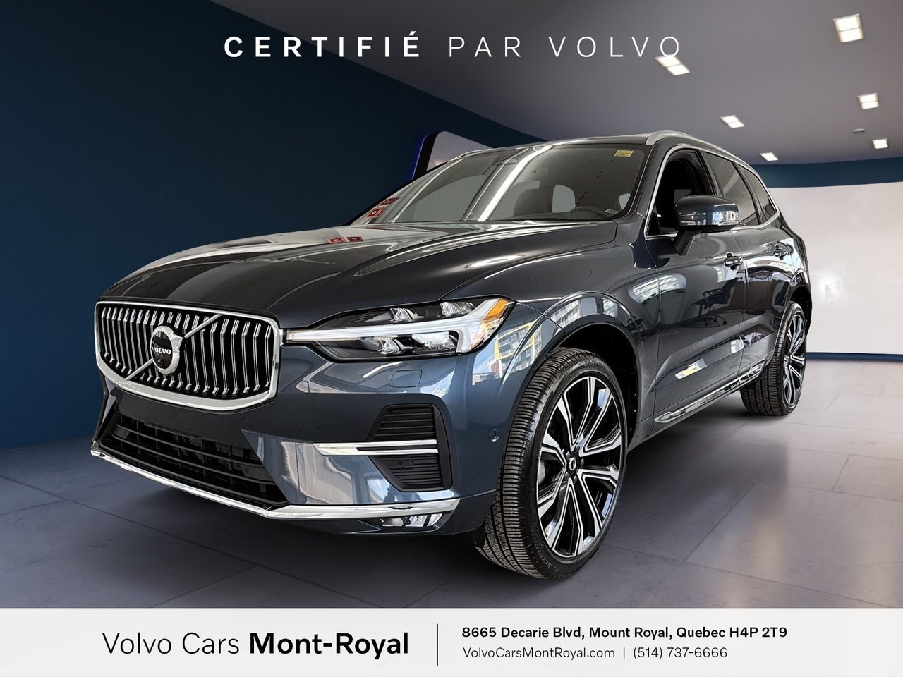 Denim Blue 2023 Volvo XC60 SUV / Crossover All-Wheel Drive Automatic