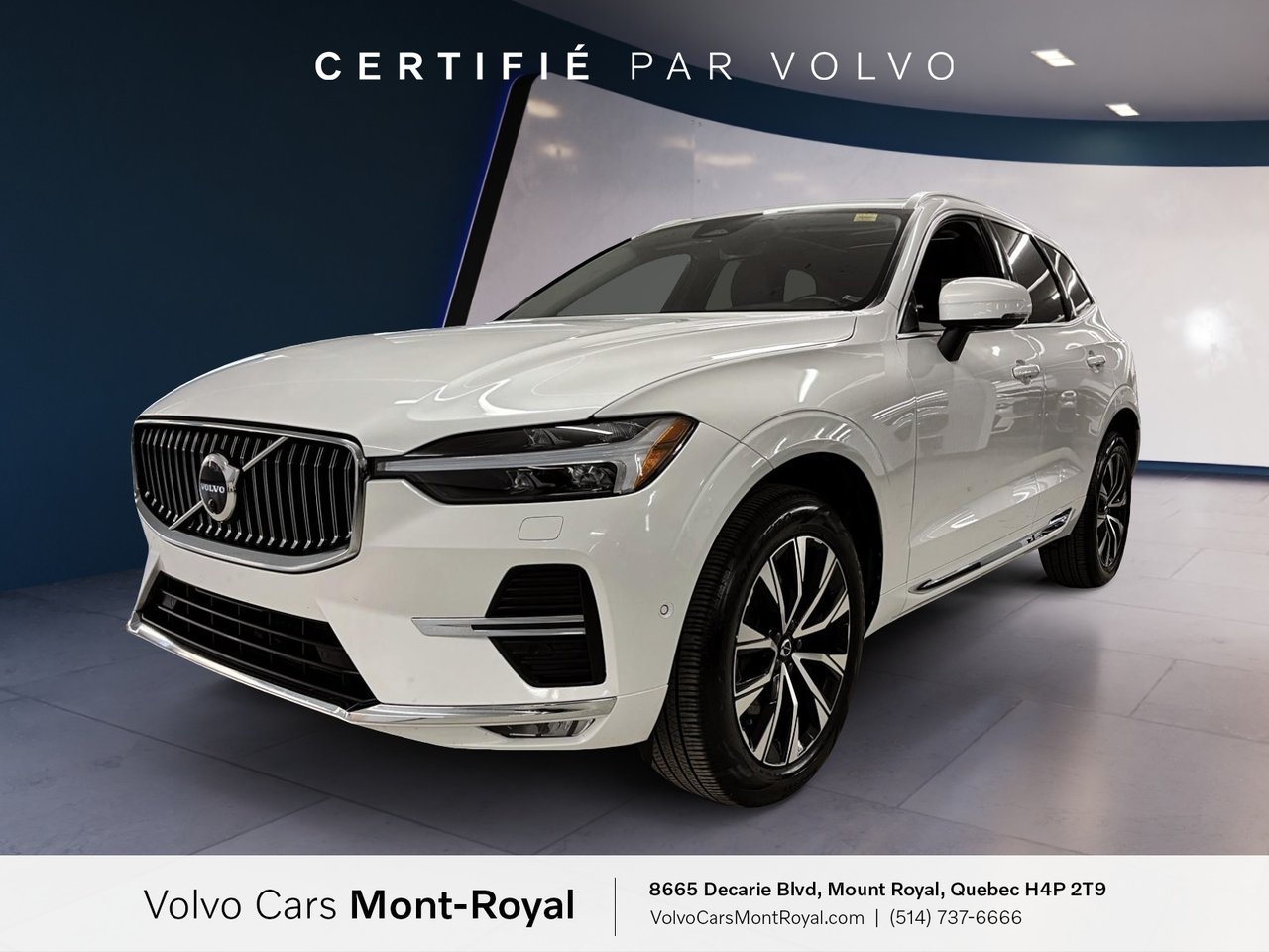 Crystal White 2023 Volvo XC60 SUV / Crossover Automatic