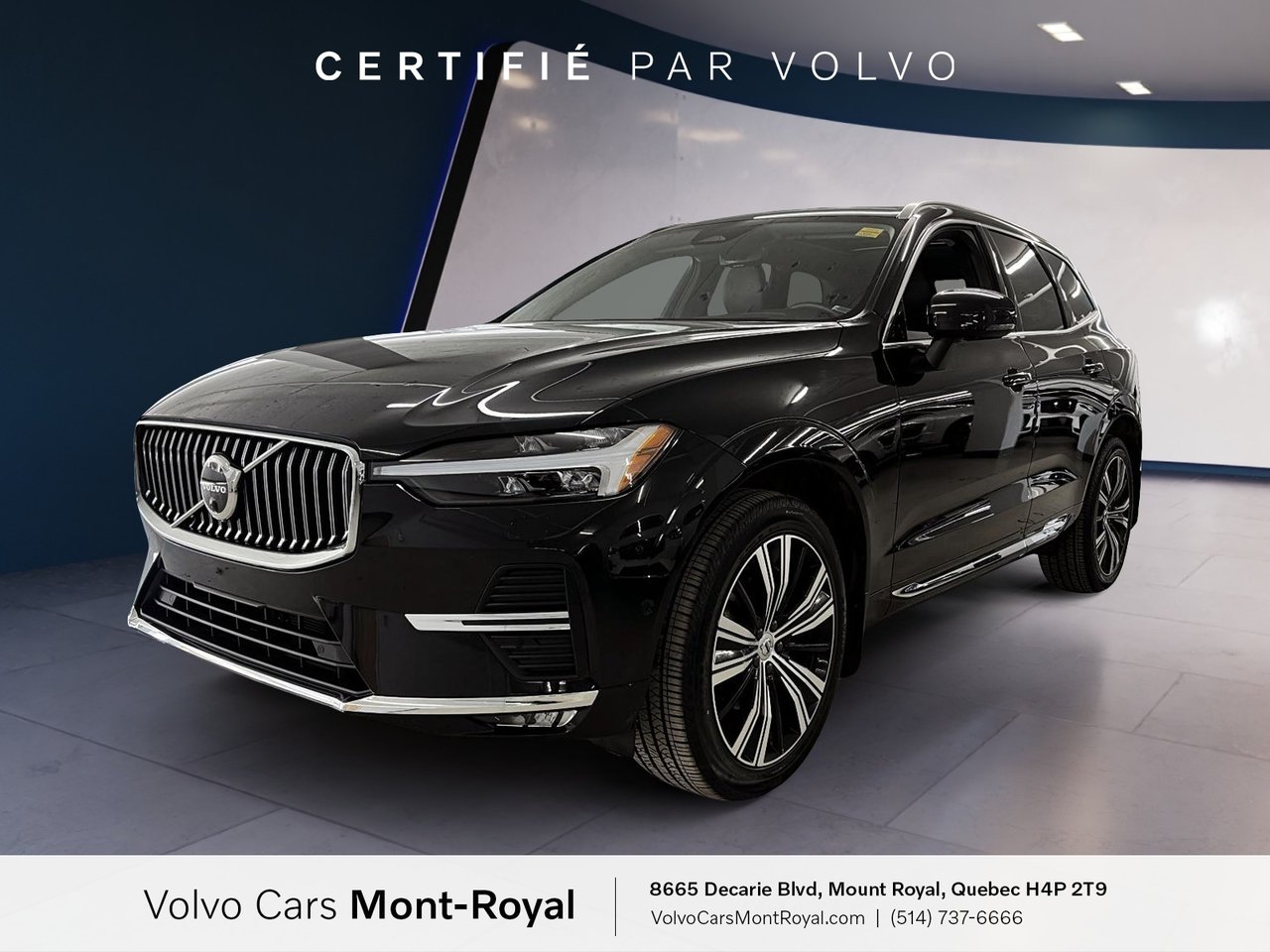 Onyx Black 2023 Volvo XC60 SUV / Crossover All-Wheel Drive Automatic