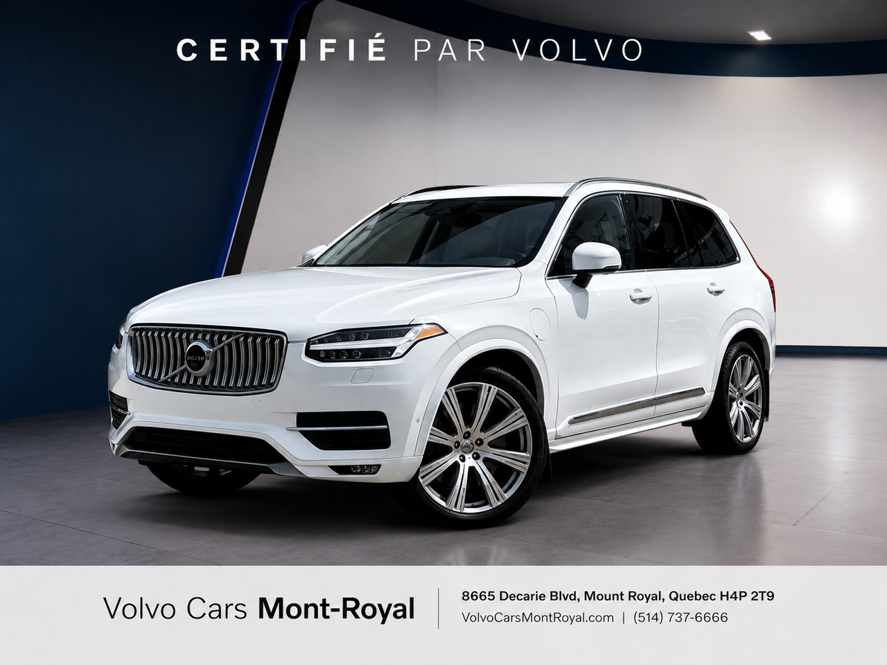 Crystal White 2024 Volvo XC90 SUV / Crossover All-Wheel Drive Automatic