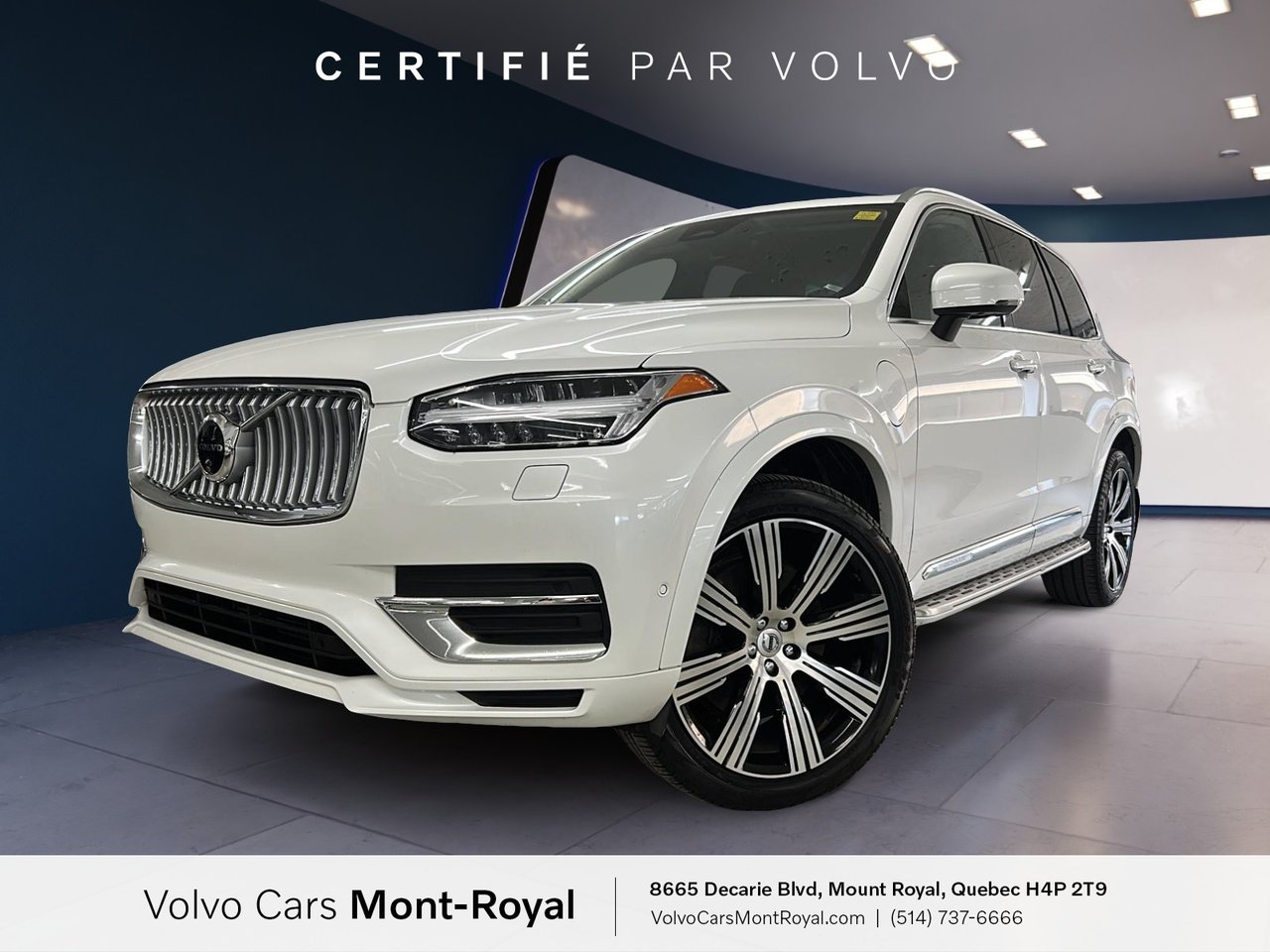 Crystal White 2024 Volvo XC90 SUV / Crossover All-Wheel Drive Automatic