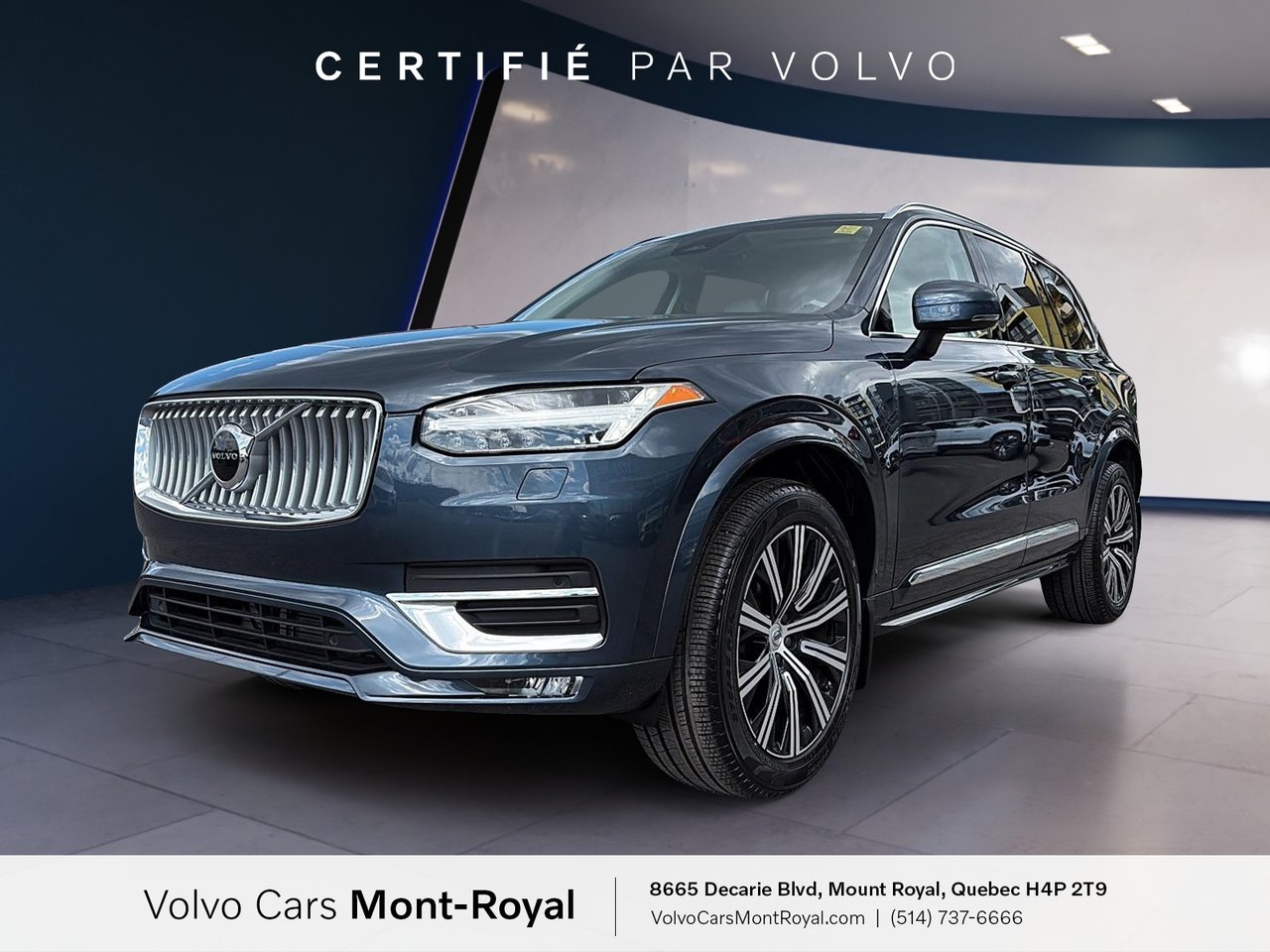 Denim Blue 2024 Volvo XC90 SUV / Crossover All-Wheel Drive Automatic