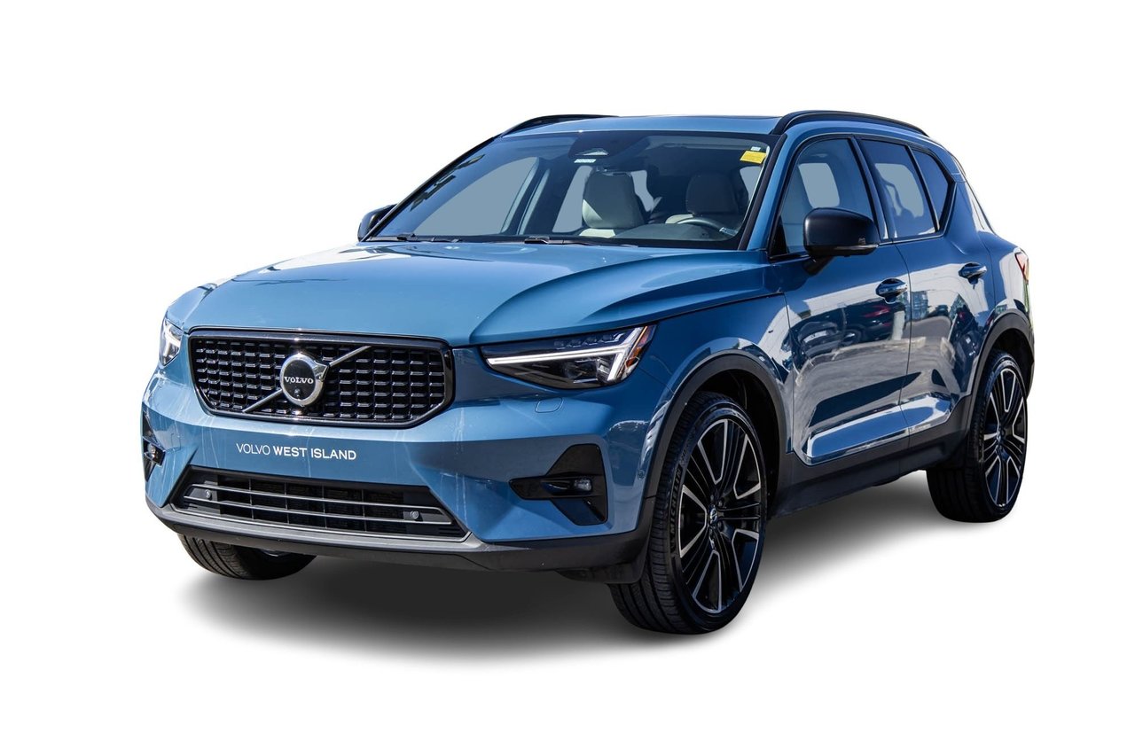 Fjord Blue 2023 Volvo XC40 SUV / Crossover All-Wheel Drive Automatic