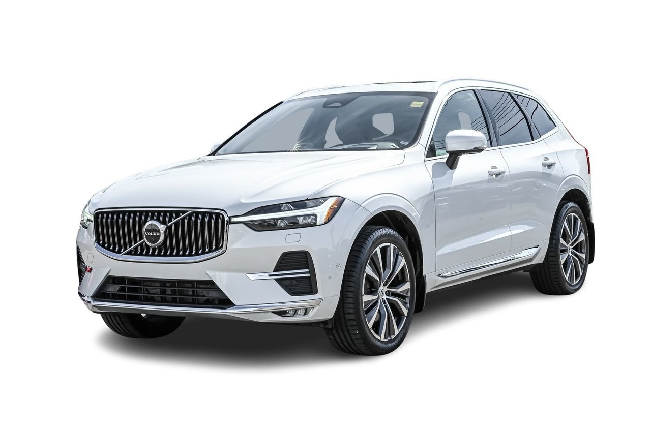 Crystal White 2022 Volvo XC60 SUV / Crossover All-Wheel Drive Automatic