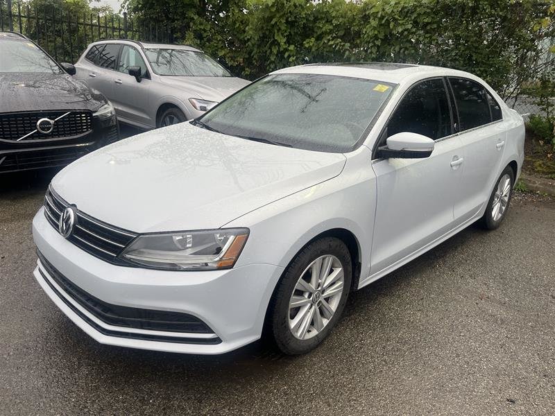 White Silver Met 2017 Volkswagen Jetta Sedan  Automatic