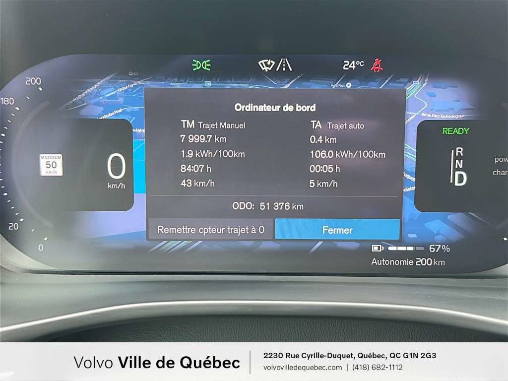 Volvo XC40 Recharge Plus 2022-16