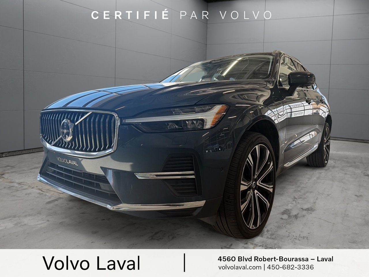 Blue 2023 Volvo XC60 SUV / Crossover All-Wheel Drive Automatic