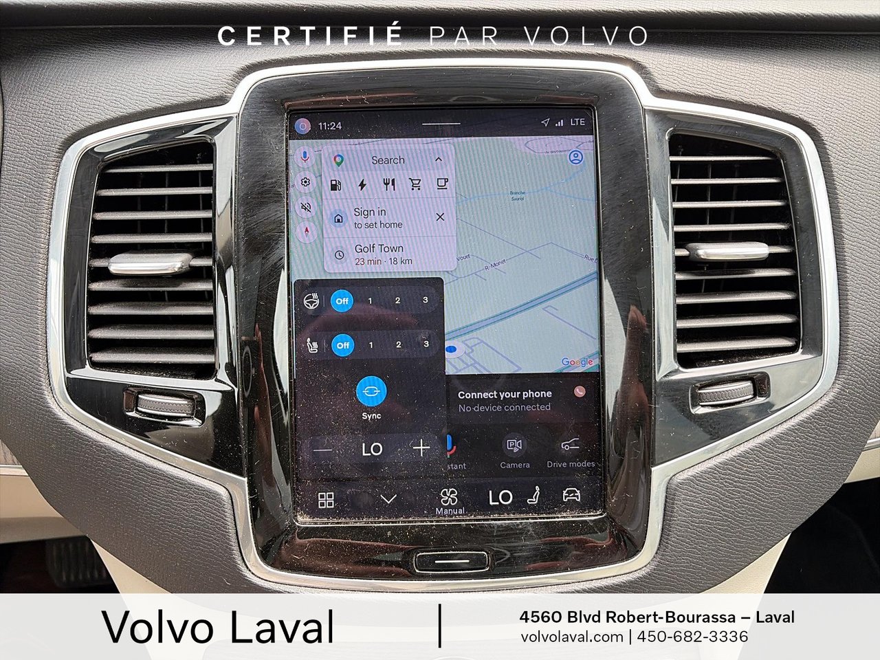 Volvo XC90 Recharge Plus Bright Theme 2023-13