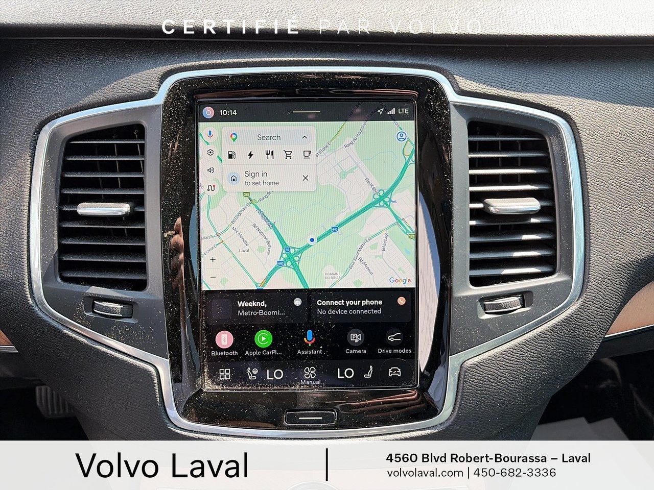 Volvo XC90 Recharge Core Bright Theme 2024-11