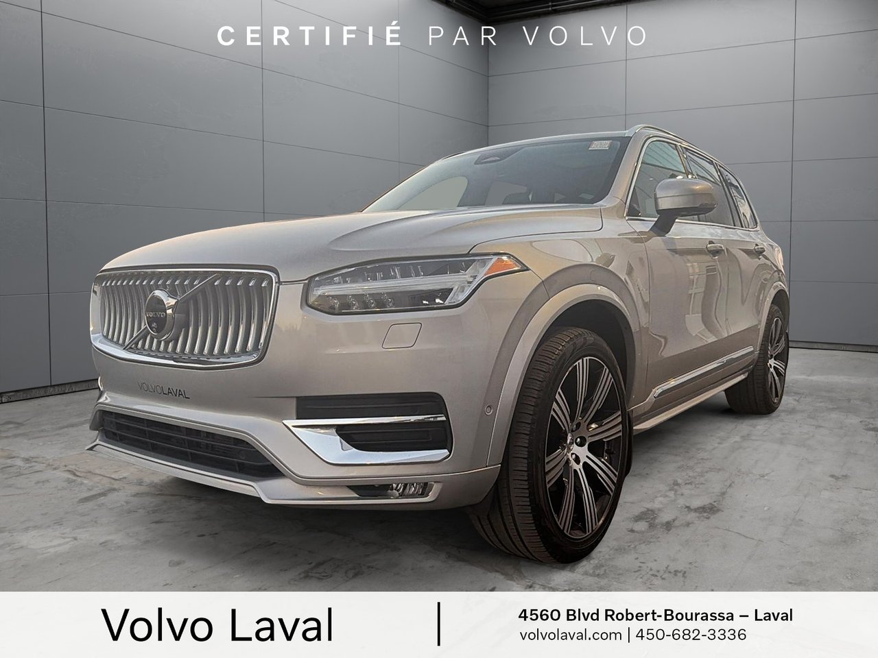 Silver Dawn Metallic 2024 Volvo XC90 SUV / Crossover All-Wheel Drive Automatic