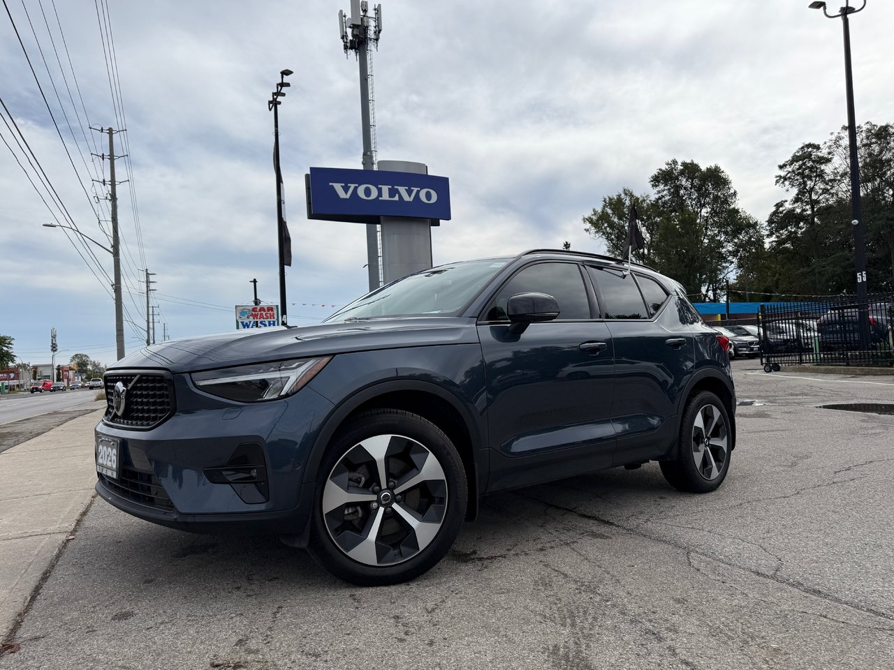 DENIM BLUE METALLIC 2026 Volvo XC40 SUV / Crossover All-Wheel Drive Automatic