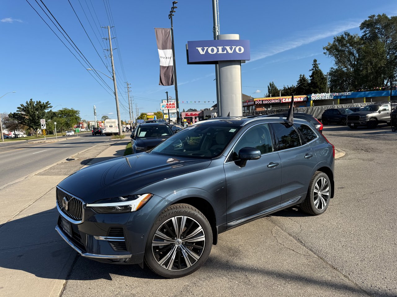DENIM BLUE METALLIC 2023 Volvo XC60 SUV / Crossover All-Wheel Drive Automatic