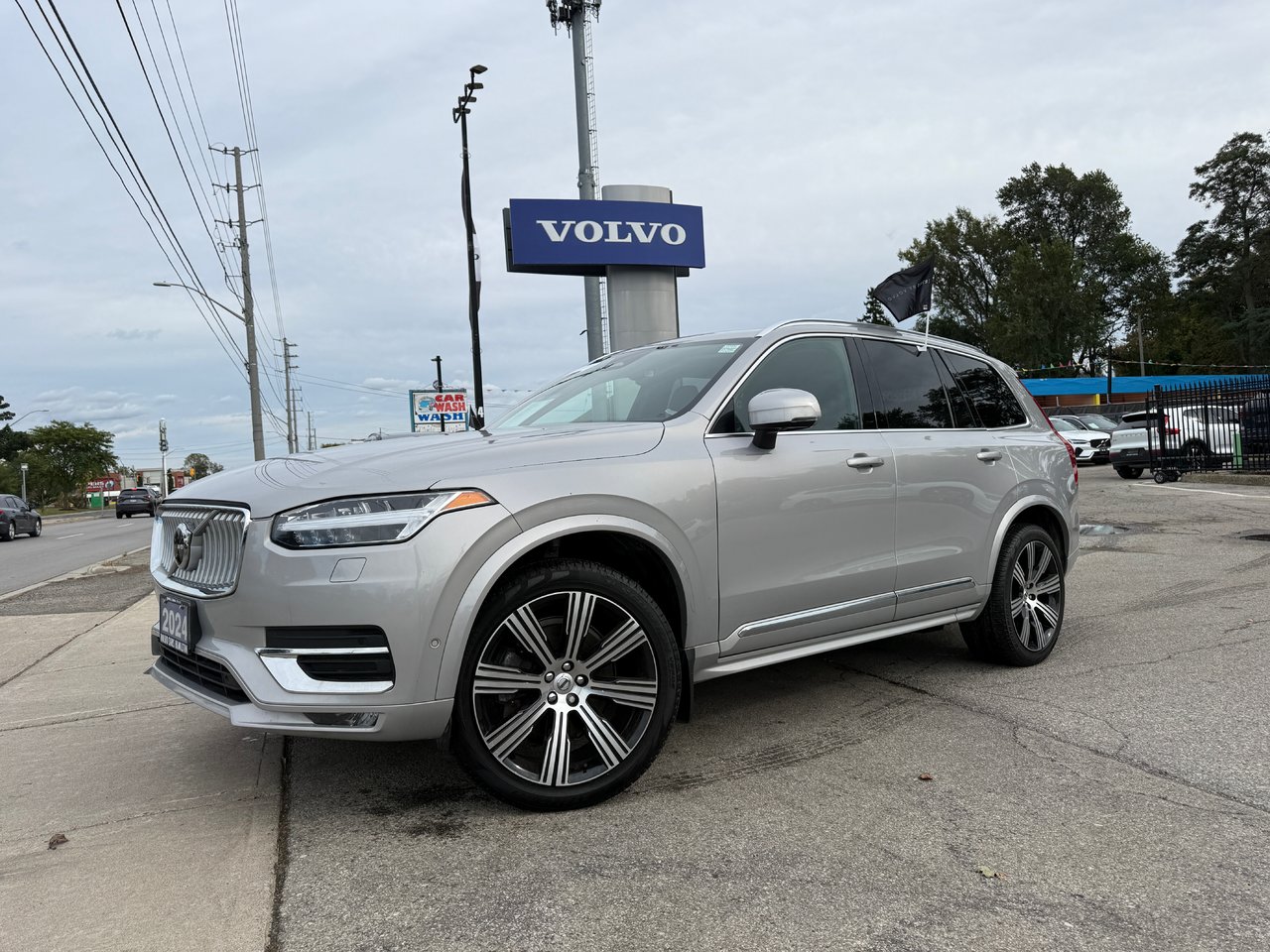 SILVER DAWN METALLIC 2024 Volvo XC90 SUV / Crossover All-Wheel Drive Automatic