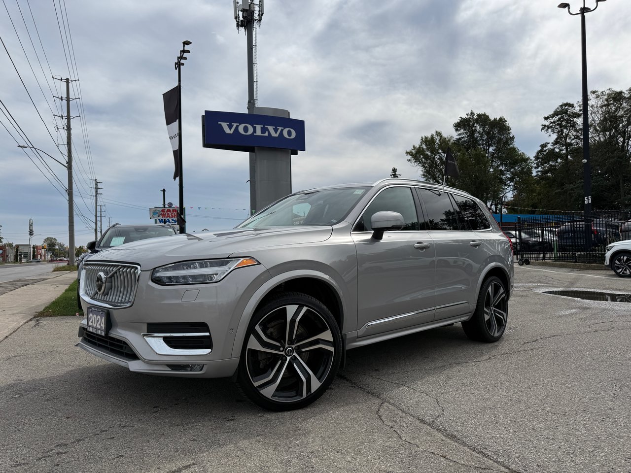 SILVER DAWN METALLIC 2024 Volvo XC90 SUV / Crossover All-Wheel Drive Automatic