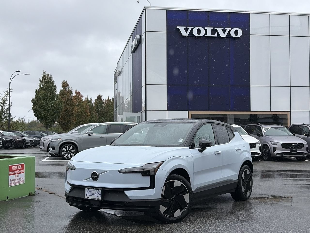 Cloud Blue 2025 Volvo EX30 SUV / Crossover All-Wheel Drive Automatic