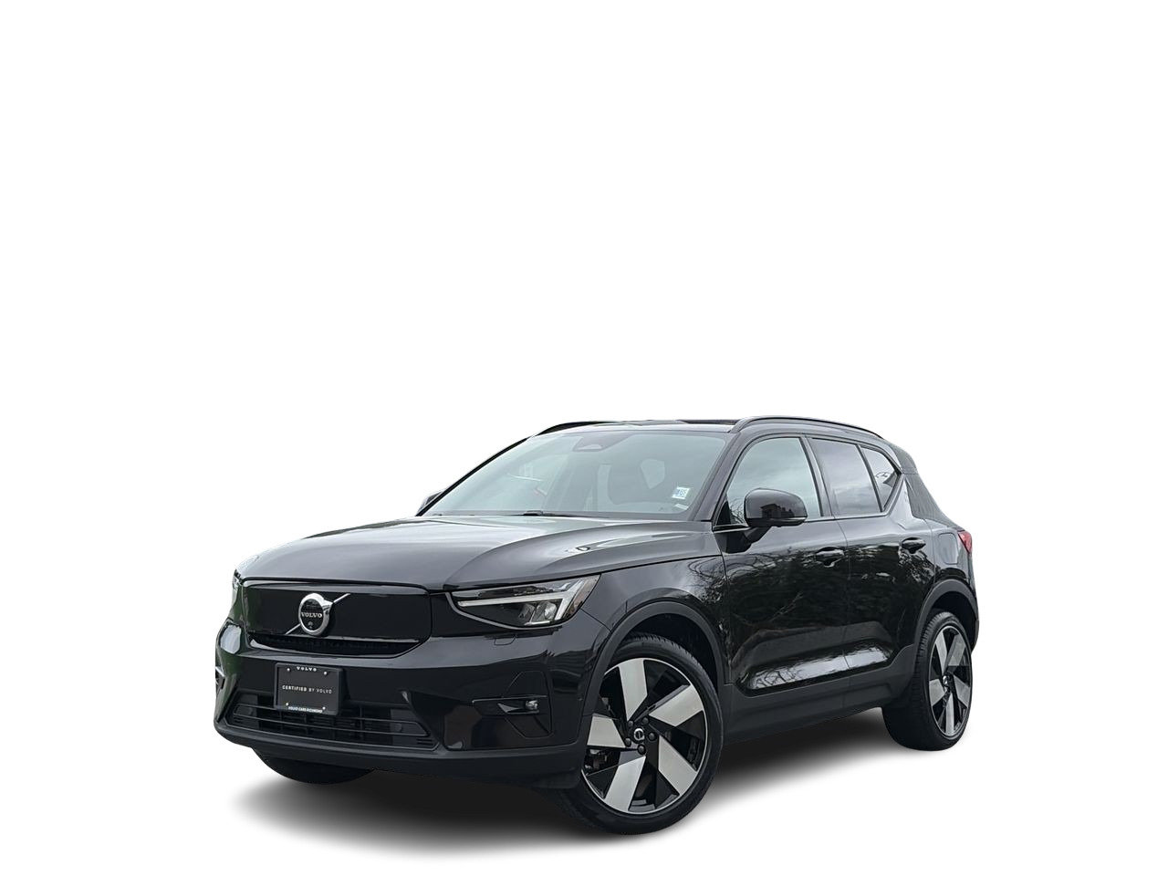 Onyx Black Metallic 2024 Volvo XC40 Recharge SUV / Crossover Rear-Wheel Drive Automatic