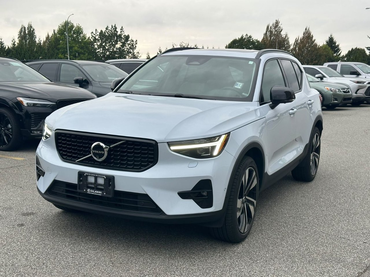 Cloud Blue 2024 Volvo XC40 SUV / Crossover All-Wheel Drive Automatic