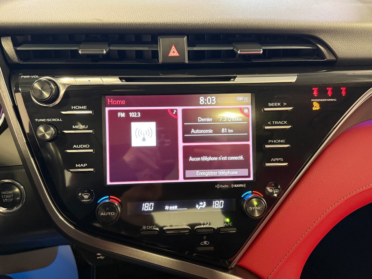 Toyota Camry XSE 2019-20