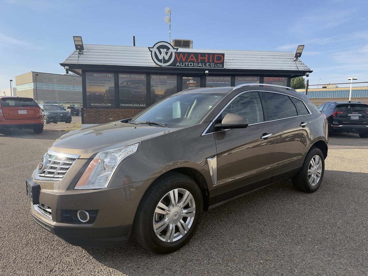 Brown 2015 Cadillac SRX SUV / Crossover All-Wheel Drive Automatic