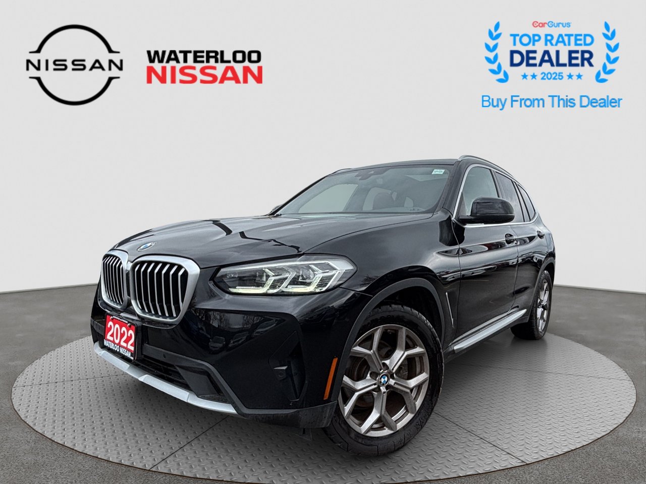 JET BLACK 2022 BMW X3 SUV / Crossover All-Wheel Drive Automatic