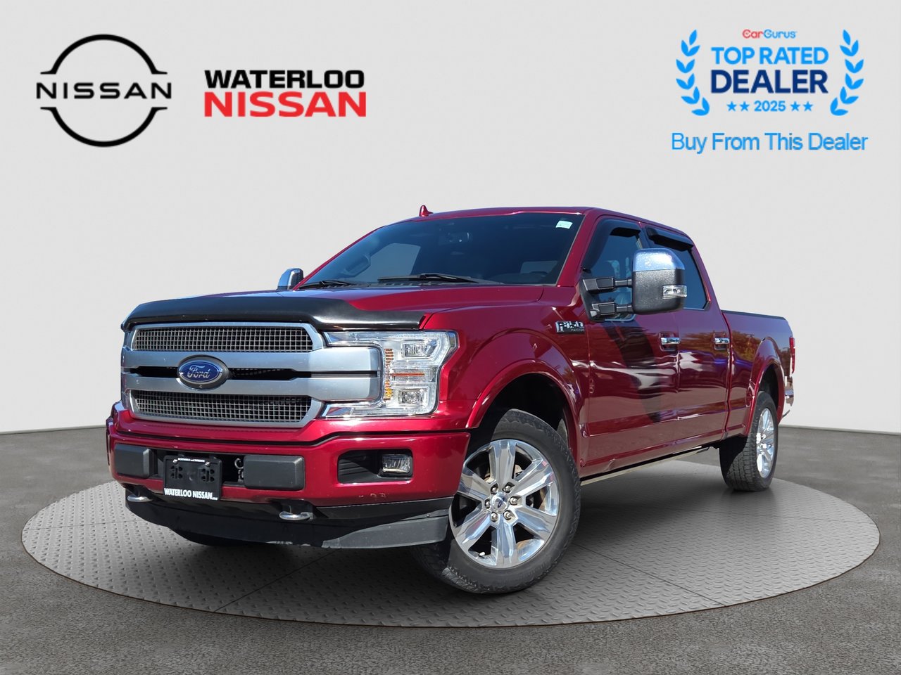 RUBY RED METALLIC TINTED CLEARCOAT 2019 Ford F-150 Pickup Truck Four-Wheel Drive Automatic