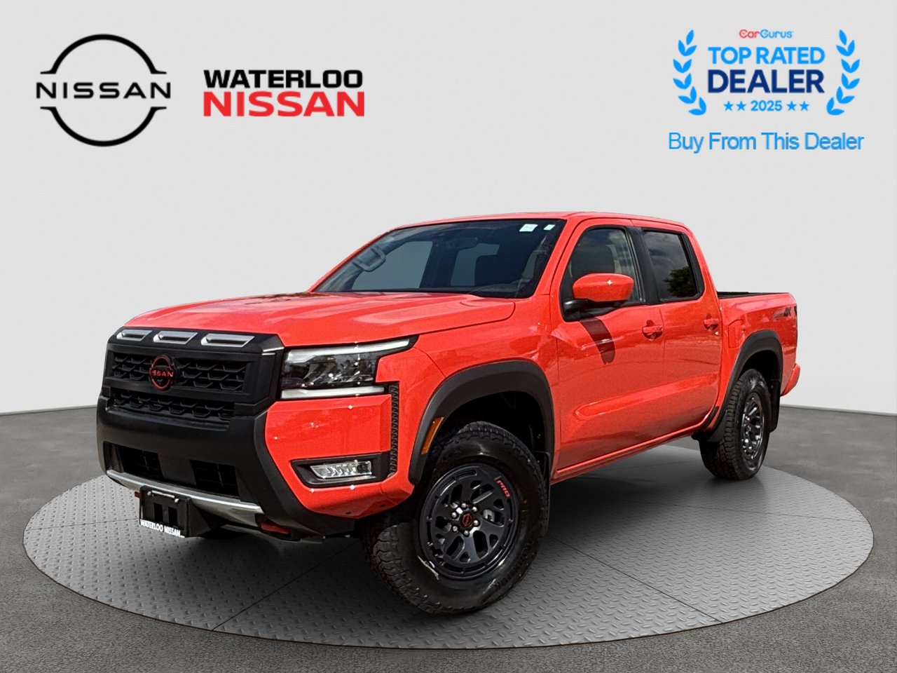 Afterburn Orange 2026 Nissan Frontier Pickup Truck Automatic