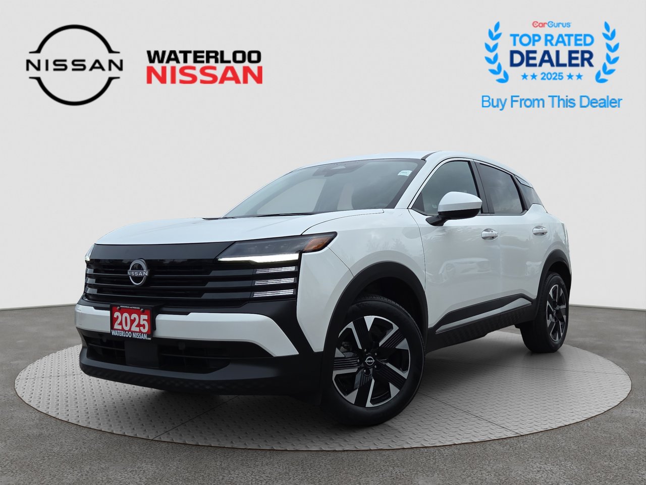 ASPEN WHITE TRICOAT 2025 Nissan Kicks SUV / Crossover All-Wheel Drive
