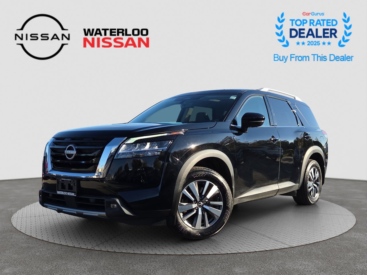 SUPER BLACK 2024 Nissan Pathfinder SUV / Crossover All-Wheel Drive Automatic