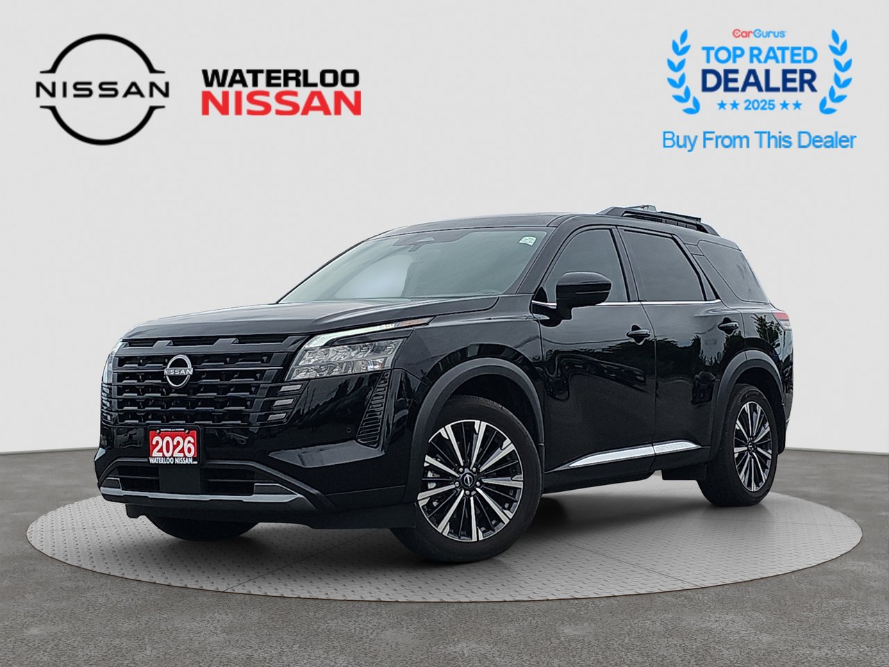 SUPER BLACK 2026 Nissan Pathfinder SUV / Crossover All-Wheel Drive Automatic